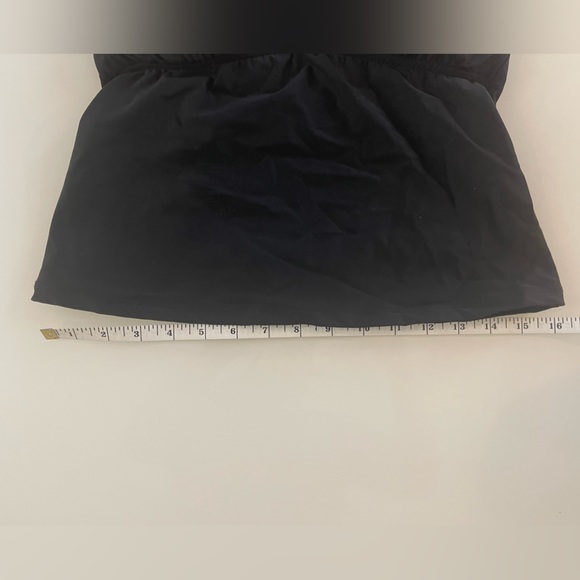 Black Embroidered Bikini Top Sz 10 - Picture 9 of 15